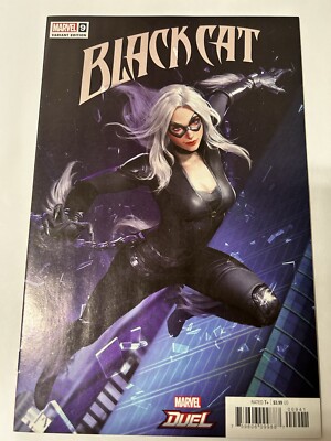BLACK CAT #9 NETEASE DUEL GAME VARIANT FIRST PRINT MARVEL COMICS (2021) NM