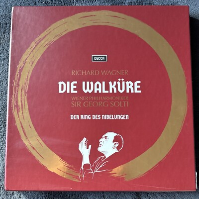 Richard Wagner - Die Walküre Valkyrie Vienna Philharmonic 5xVinyl Album Box Set