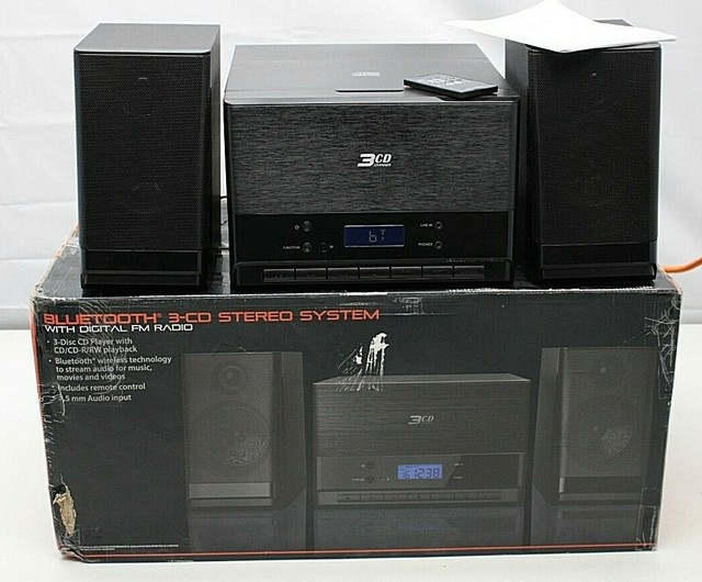 Blackweb BWA17AA010 Bluetooth 3-CDd\\ FM 