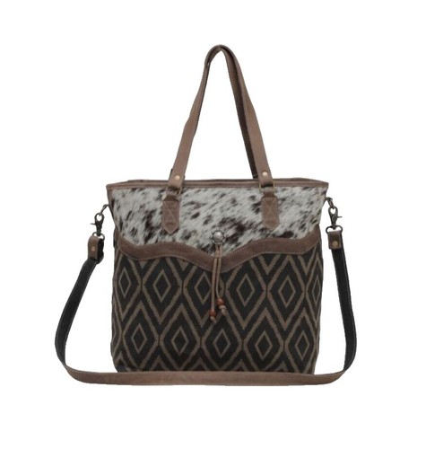 Myra Bag Cowhide & Geometric Print Western/Country Cowgirl Aztec Backpack Bag Amazon.com: Myra Bag Western Leather Backpack Bag for Women  main image 4