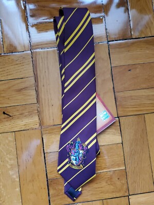 NWT -- Gryffendor Burgundy + Gold Neck Tie -- CineReplicas Licensed Merch 