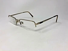 CHAPS CP2041 106 Eyeglasses Frame Half Rimless 53-18-140 Gold Polished YV28