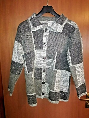 Strickjacke Damen v. AproductZ Gr. 46, versch. Grautöne, Gr. 46