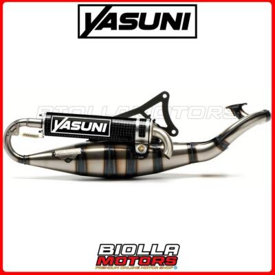TUB902C MARMITTA YASUNI R CARBONIO MBK NITRO 50CC LC (PRIMA DEL '99) OMOLOGATA /