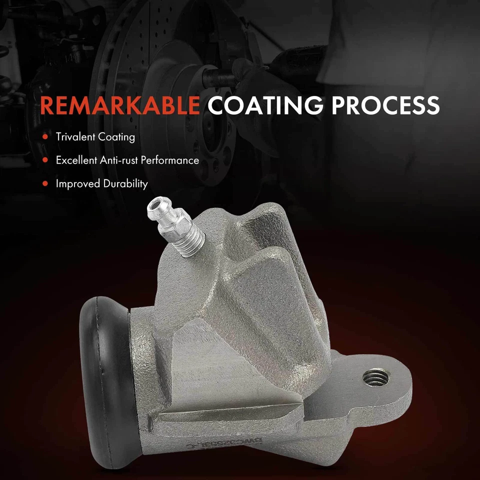 Cilindro de rueda de freno de tambor inferior del conductor delantero para Plymouth Suburban Custom 1959 Foto 3 de 4