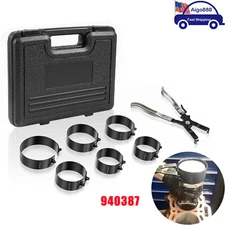 Piston Ring Compressor Tool Set 940387 for Car Engine,Vehicle Maintenance Clamps
