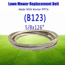 Replacement V-Belt 5/8"x126" with Kevlar For John Deere TCU16495 777 797 Z-TRAK