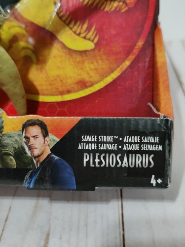 Jurassic World PLESIOSAURUS Savage Strike Dino Rivals Action Figure New Mattel - Afbeelding 6 van 7