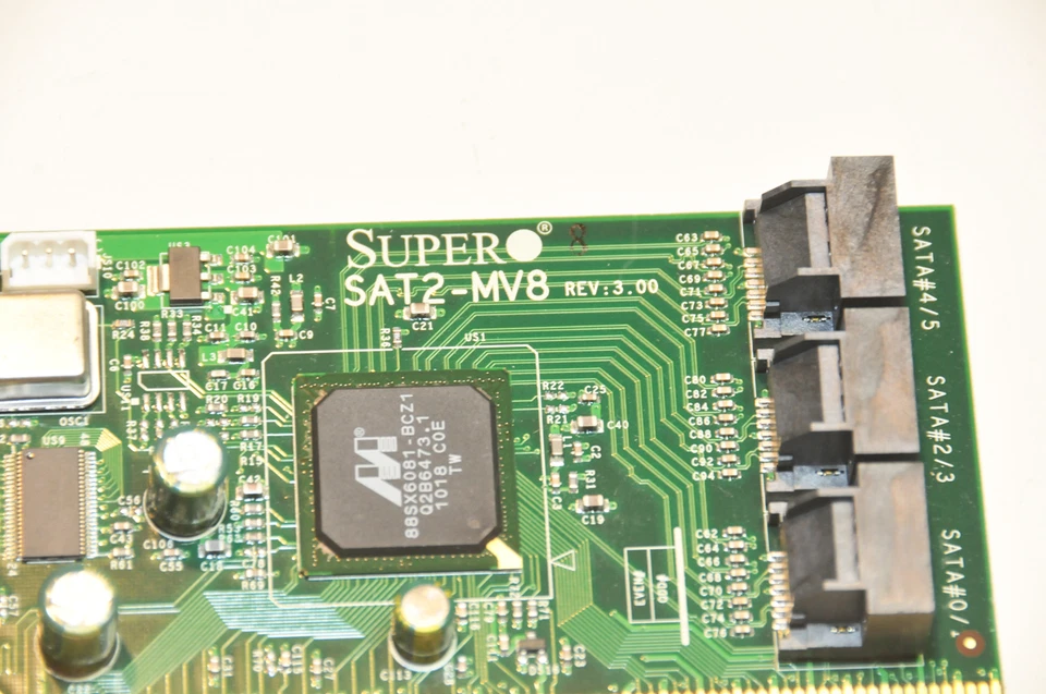 SuperMicro SAT2-MV8 8-Port SATA II 3gb/s Controller Card  - Image 2 of 4