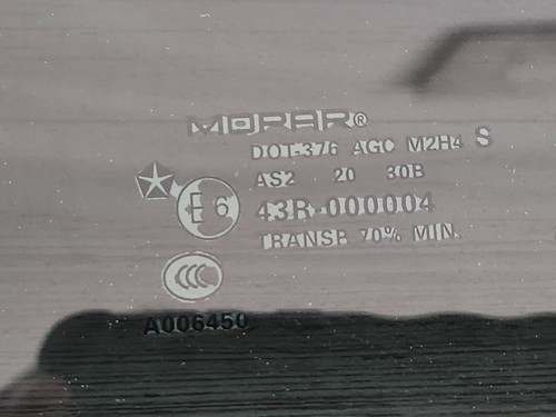 2017-2025 JEEP COMPASS FRONT LEFT DRIVER SIDE DOOR WINDOW GLASS OEM - Picture 6 of 8