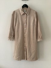 Only Beige Needlecord Shirt Dress, UK Size M, Excellent Condition