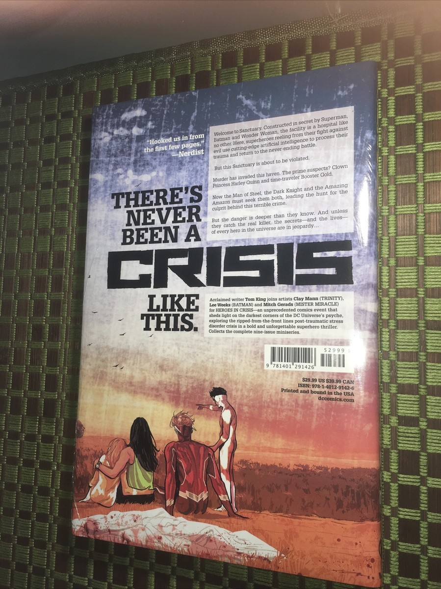 Poster Amazon Prime Now And Then Heroes In Crisis (DC Comics