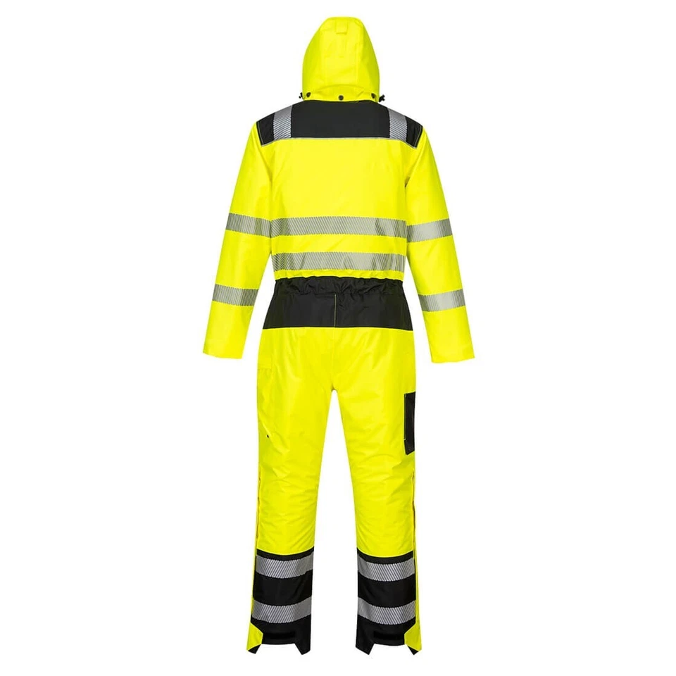 Hi-Vis Winter Coverall | Certified to -40°C | Cold Weather Hi Vis Coverall - Image 4 of 4