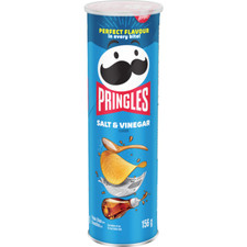 4-Pack Pringles Salt Vinegar Flavour Potato Chips