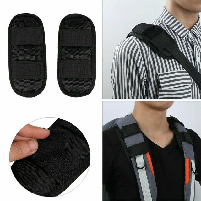 1 Pair Anti Shock Soft Shoulder Strap Cushion Pads Bag Backpack Non Slip Padded eBay