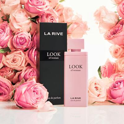 La Rive LOOK OF WOMAN Eau De Parfum 75ml Floral Fruity Spicy Fragrance  SEALED UK