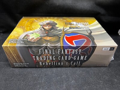 Final Fantasy TCG 2022 Rebellion's Call Booster Box (36-Pack) (NEW)  662248839189| eBay