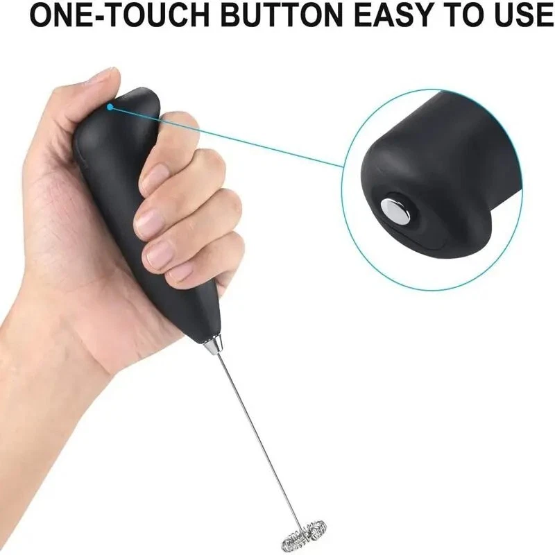 Milk Frother Drink Foamer Electric Whisk Mixer Stirrer Egg Beater Coffee