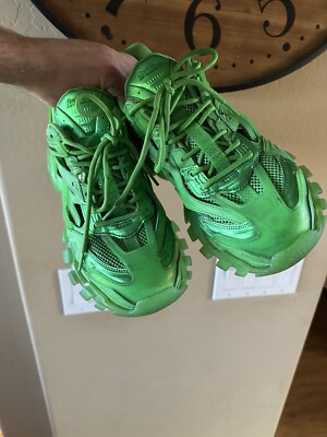 BALENCIAGA オリーブグリーン バングル Size 10 - Balenciaga Track 2 Green | eBay