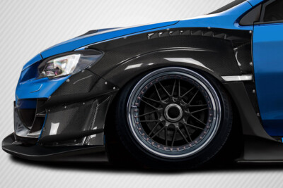 wrx mk-w 23-24 150cm 美品 15-20 Fits Subaru WRX VRS Carbon Fiber Body Kit- Wide Front