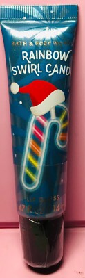 *NEW* RAINBOW SWIRL CANDY ~ LIP GLOSS ~ Bath & Body Works ~ SHIPS FREE!