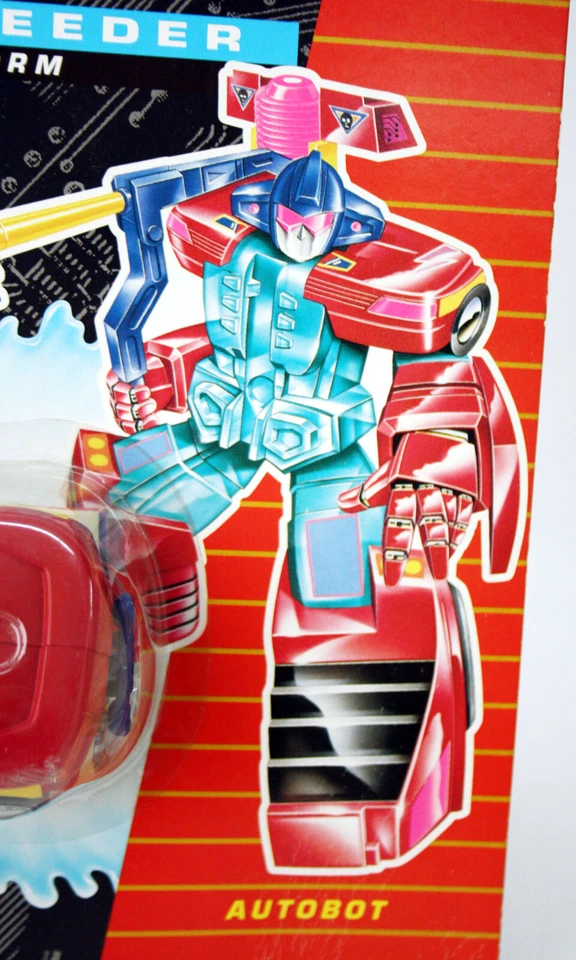 VERY RARE VINTAGE 1992 TRANSFORMERS AQUASPEEDER JETSTORM AUTOBOT NEW SEALED ! - Image 4 of 4