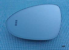 18-25 PORSCHE CAYENNE LEFT AUTO DIM HEATED MIRROR GLASS BLIND SPOT USA type FLAT