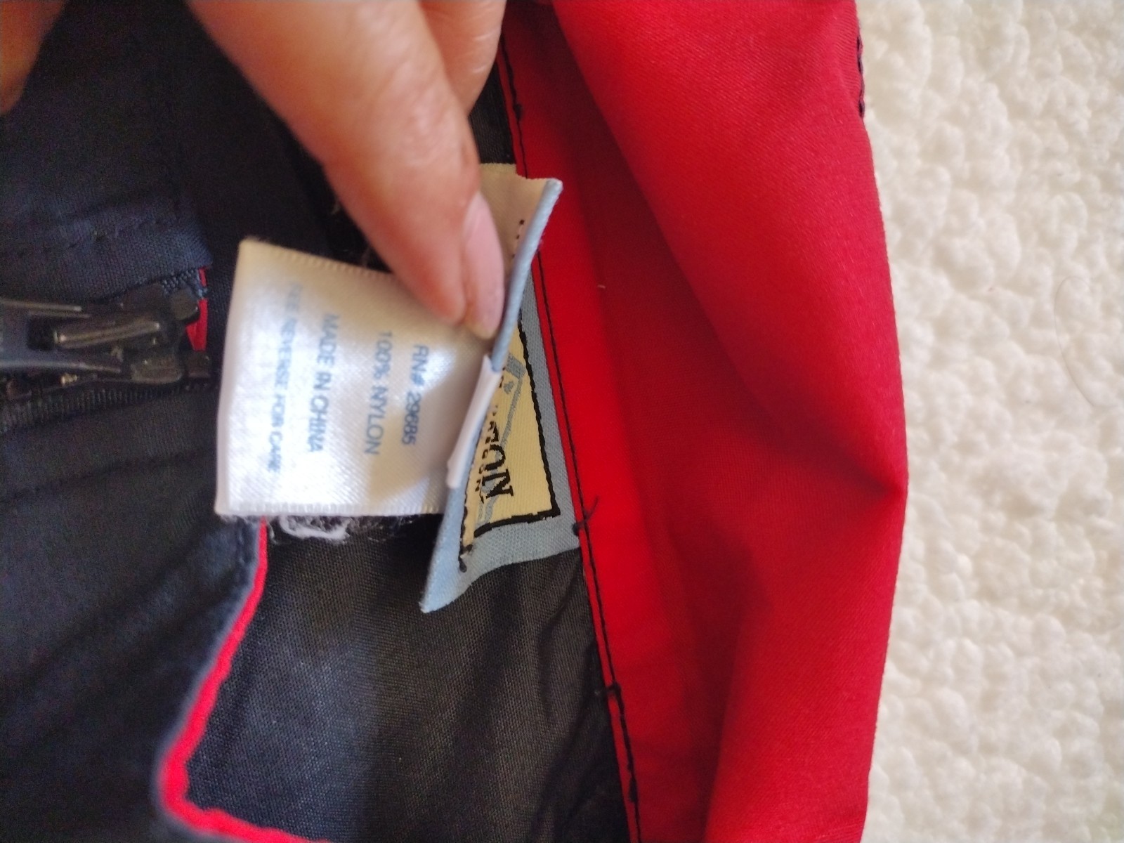 Pendleton Windbreaker Jacket Men Large Navy Full … - image 7