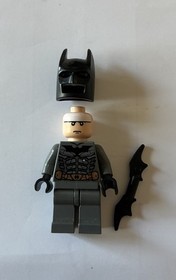 Lego Batman Grey Bluish Suit Minifigure 2006 Rare Original 7888