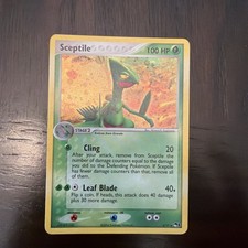 Sceptile 4/17 Holo Rare POP Series 1 LP Pokemon Card