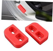 2Pcs Red Door Lining Bushings Replacement,CNC Machined Door Bushing Kit RED