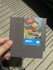 Vintage Nintendo NES The Simpsons: Bart Vs. The Space Mutants Video Game
