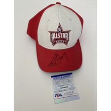 Yao Ming PSA Signed Autographed Reebok 2006 Houston NBA All Star Hat + Mcgrady
