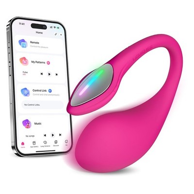 LOVENSE Lush 4 G-Spot Vibrator Couples Wearable Remote Control