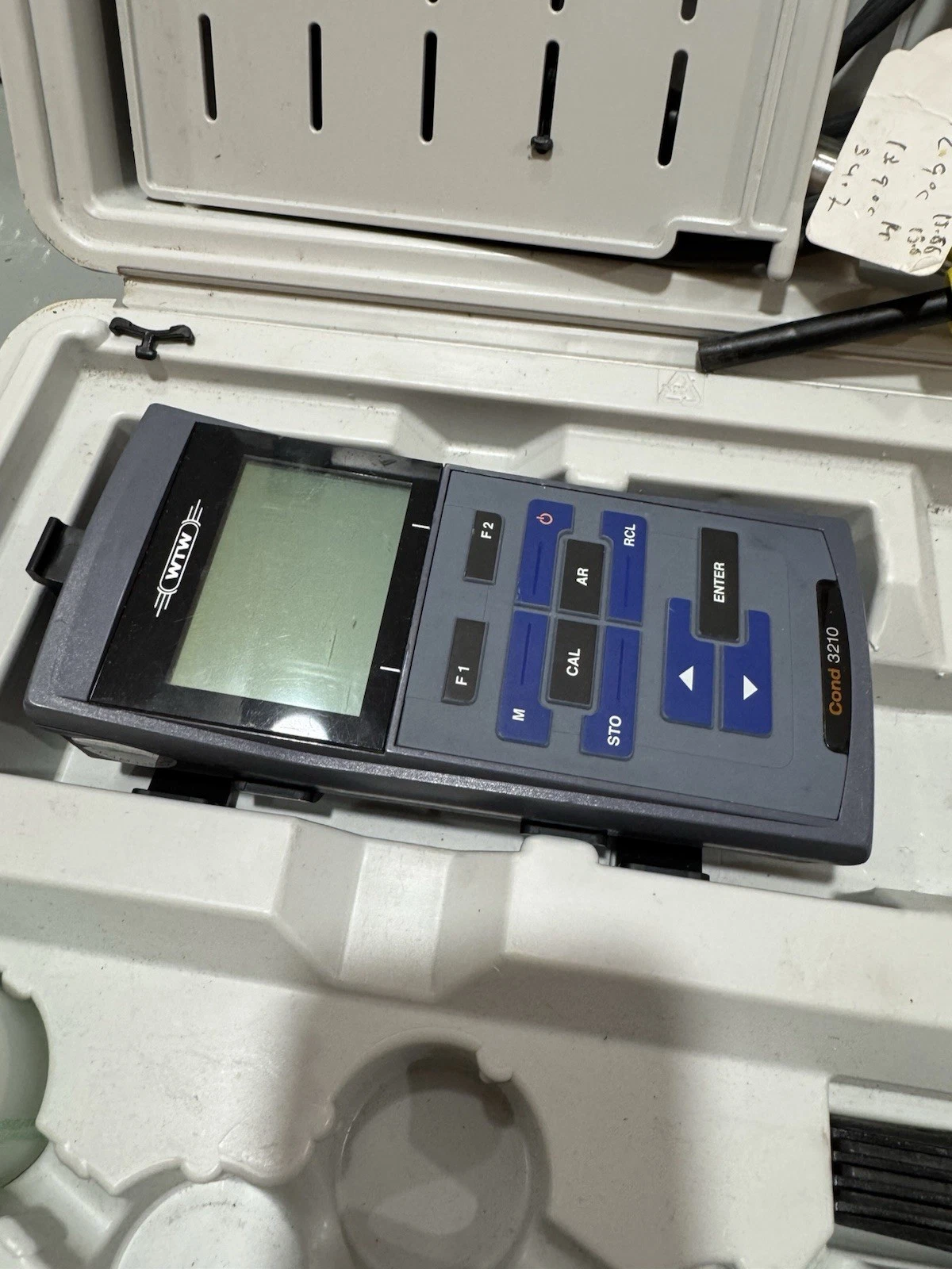 WTW COND 3210 Profiline Portable Conductivity Meter Untested Calibrated 2018 4