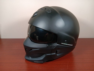 #ad #ad Scorpion Covert Matte Black Modular Motorcycle Helmet XL NWOT $124.99
