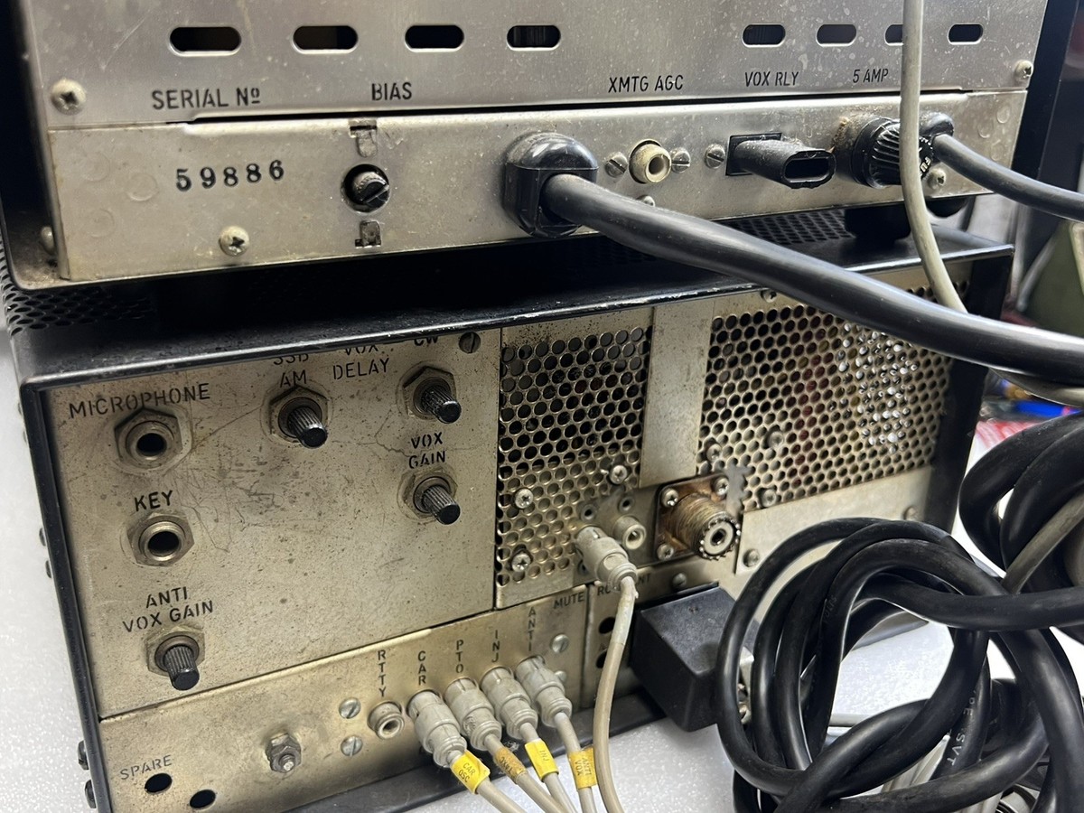 Drake T-4XC Ham Amateur Base Radio Transceiver w/ Power Supply