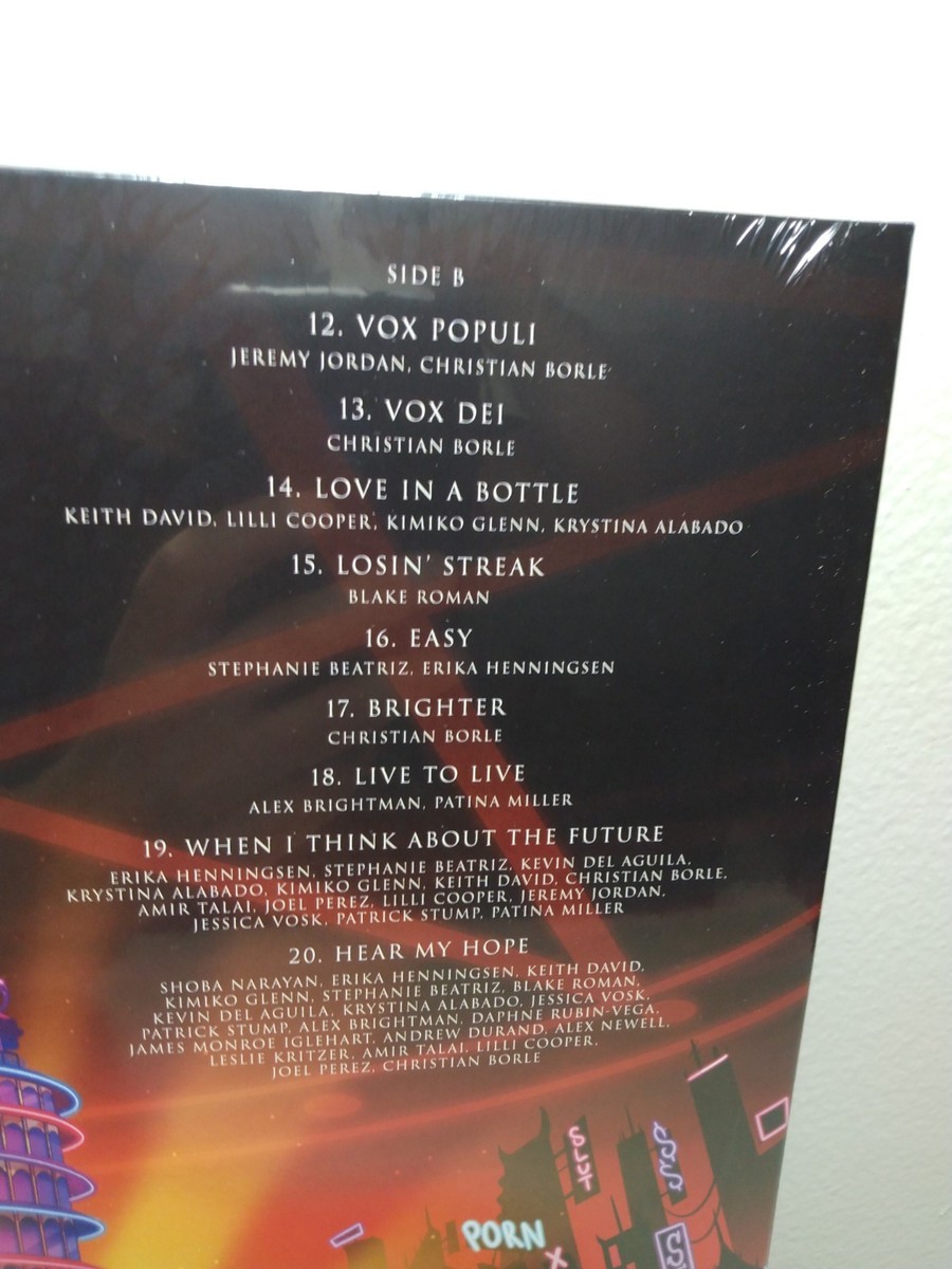 Hazbin Hotel Season Two Soundtrack OST Vox Face Lenticular Vinyl