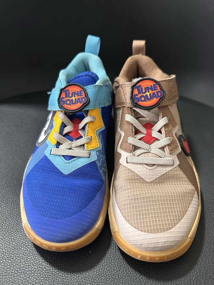 Nike Lebron 18 X Space Jam Low Wile E. X Roadrunner Kids Youth Size 2.5Y - Image 3 of 4