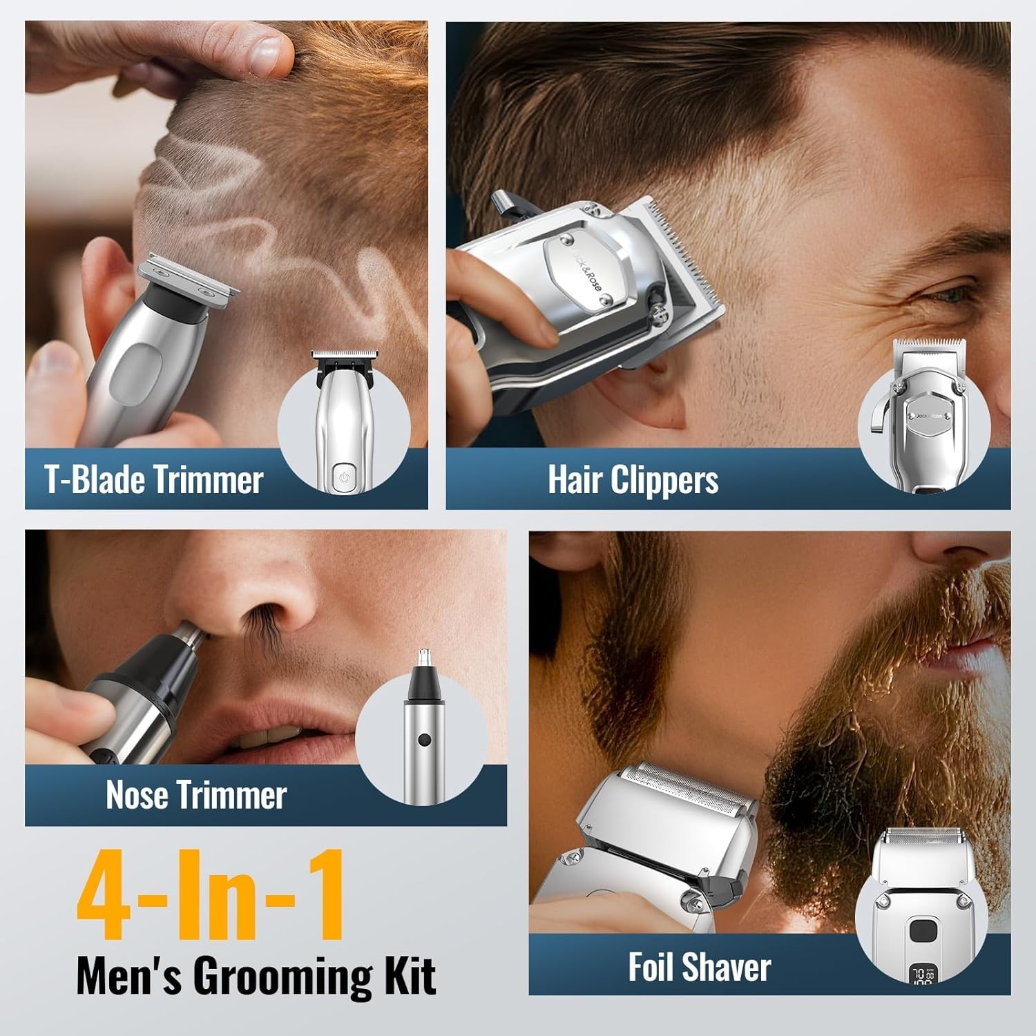 Wahl Professional Hair Cut Machine Barber Salon Cutting Trimmer Clipper Kit Set