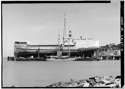 Steam Schooner WAPAMA,Kaiser Shipyard No. 3,Richmond,Contra Costa County,CA,1