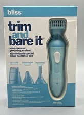 Bliss Trim It and Bare It Spa-Powered Grooming System Salon-Quality - New