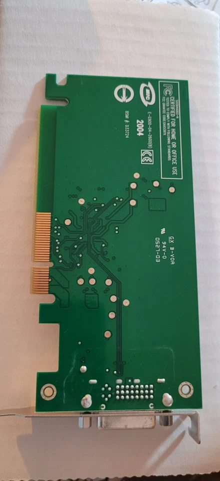 Silicon Image Orion ADD2-N Dual Pad PCI-Express x16 DVI Video Adapter CN-0X8760 - Image 2 of 3