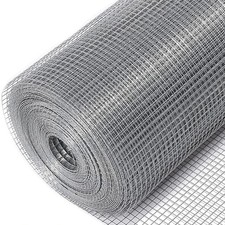 8m Wire Galvanised Metal Mesh Fencing Netting Hutch Chicken Coop Garden Welded 2.48 per metre