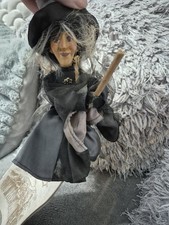 Kasma Witches of Pendle  Flying Doll Witch Handmade Hanging Doll 