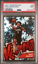 2023-24 PANINI CROWN ROYALE-KABOOM PAOLO BANCHERO #20 RC ROOKIE MINT PSA 9 CLEAN