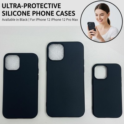 Hülle für Apple iPhone 12 Pro Max, 12 Pro, 12 Mini, 11 Stoßfest Silikon Cover