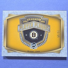 Upper Deck The Cup Legend Player Plaques Bobby Orr Autograph /25 Bruins