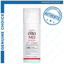 EltaMD UV Clear Broad Spectrum SPF 46 Face Sunscreen Untinted 1.7 oz Exp 05/2028