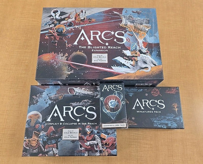 Arcs Board Game All-In Kickstarter Pledge (core, blighted, mini, lore) NEW